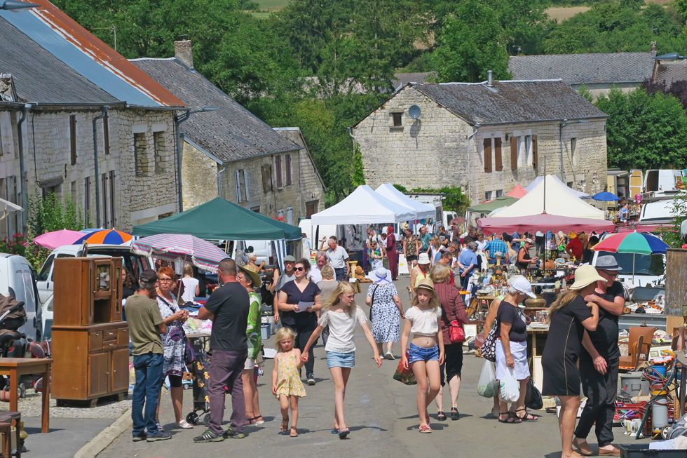 Aouste - brocante